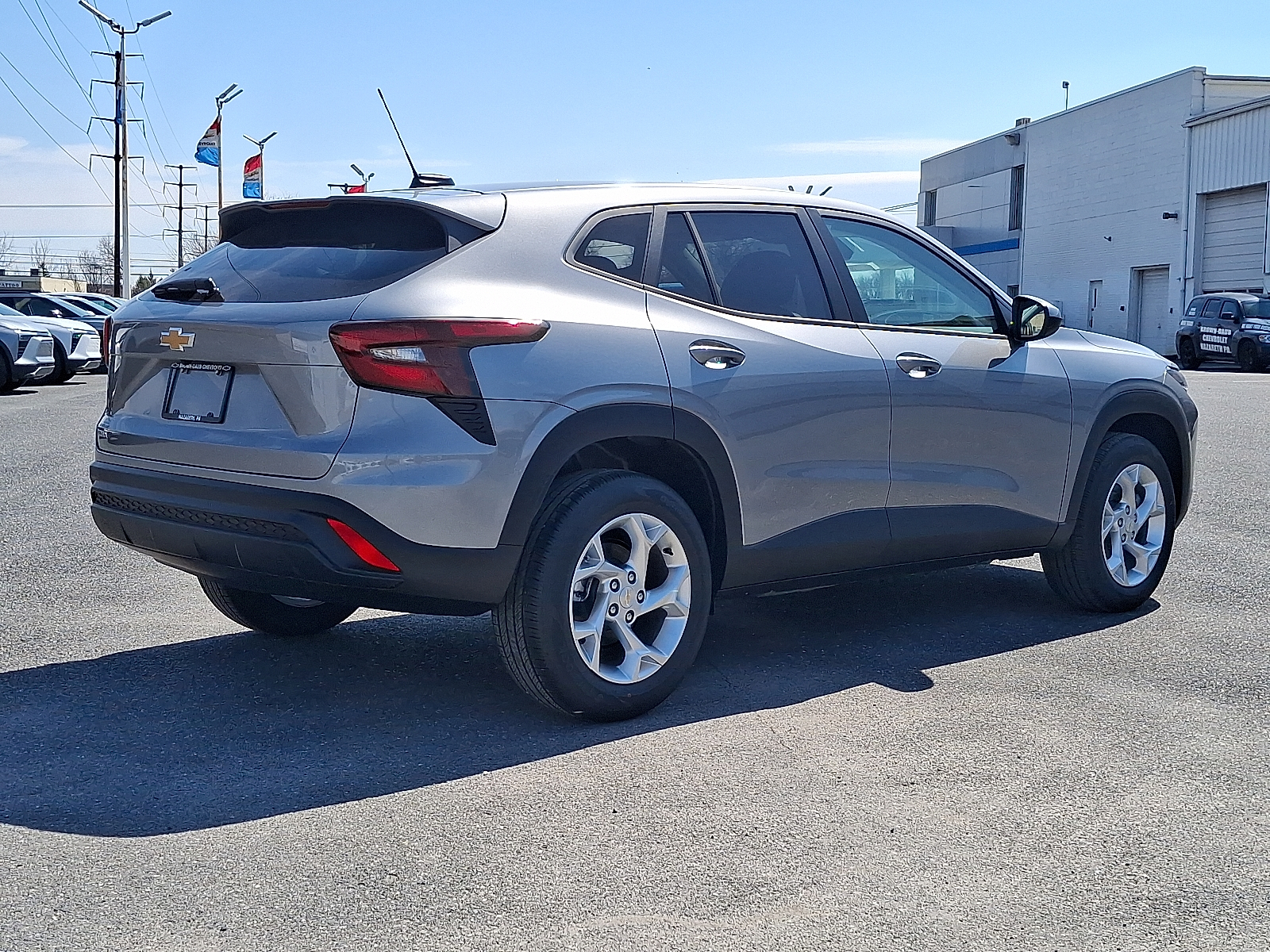 2026 Chevrolet Trax FWD LS - Sterling Gray Metallic - GZB exterior view 5