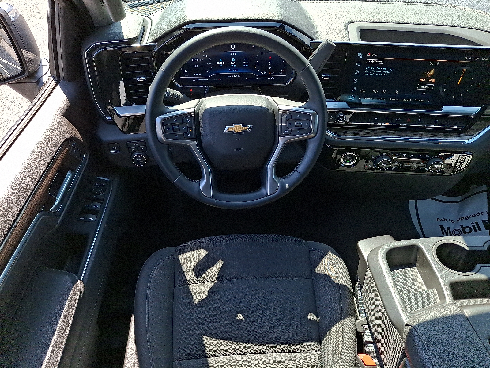 2023 Chevrolet Silverado 1500 4WD Double Cab Standard Bed LT with 2FT - Black - GBA exterior view 14