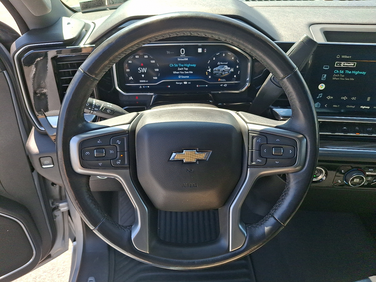 2022 Chevrolet Silverado 1500 4WD Crew Cab Short Bed LT with 2FL - Silver Ice Metallic - GAN exterior view 17