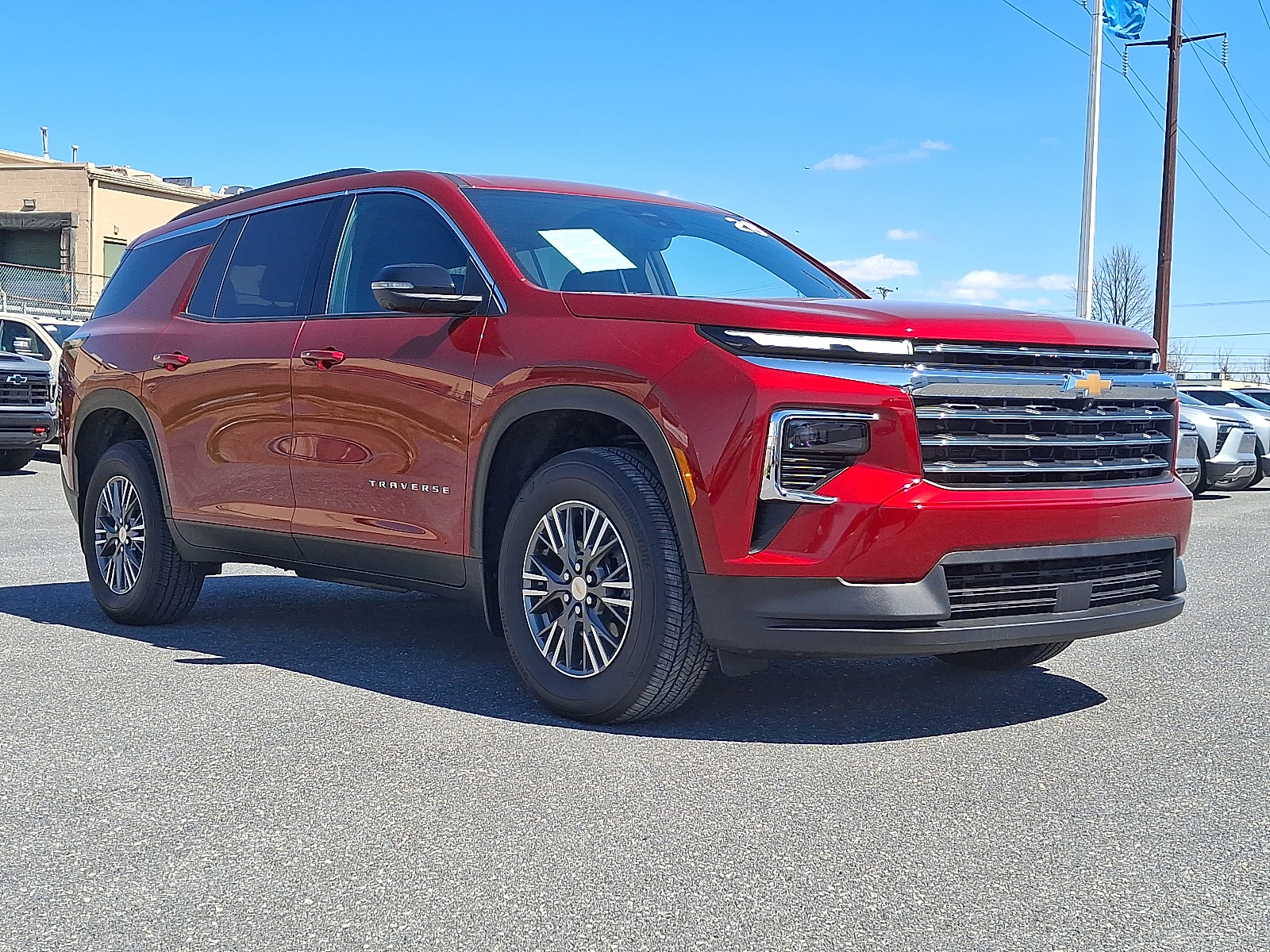 2026 Chevrolet Traverse AWD LT - Radiant Red Tintcoat - GNT exterior view 7