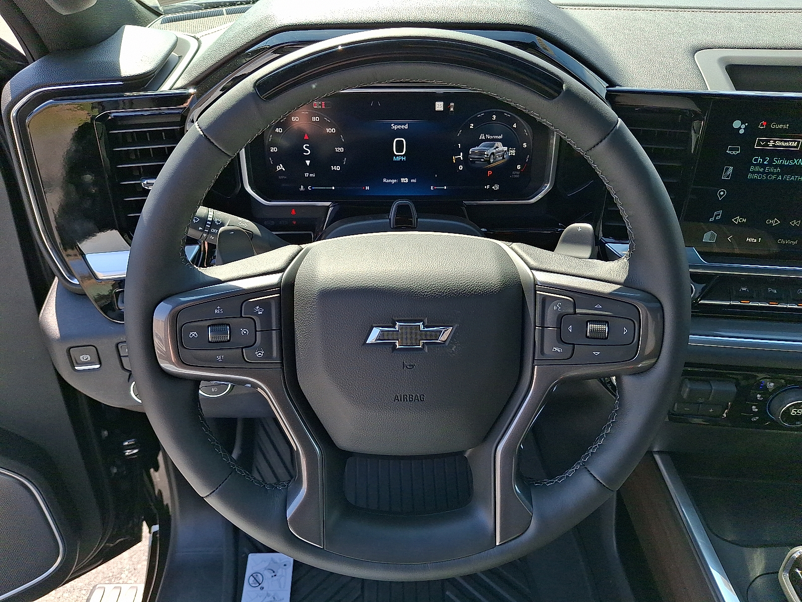 2026 Chevrolet Silverado 1500 4WD Crew Cab Short Bed High Country - Black - GBA exterior view 13