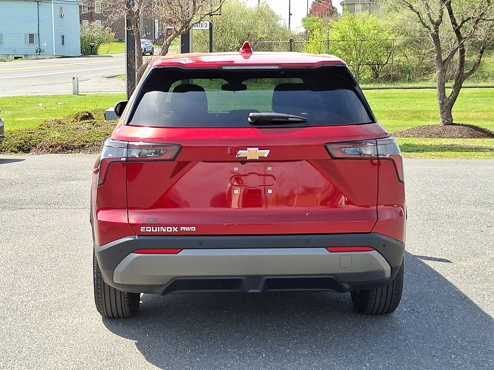 2025 Chevrolet Equinox AWD LT - Radiant Red Tintcoat - GNT exterior view 8