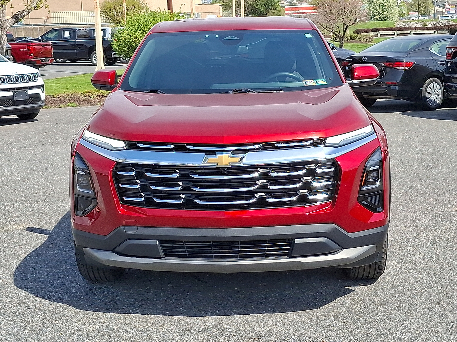 2025 Chevrolet Equinox AWD LT - Radiant Red Tintcoat - GNT exterior view 5