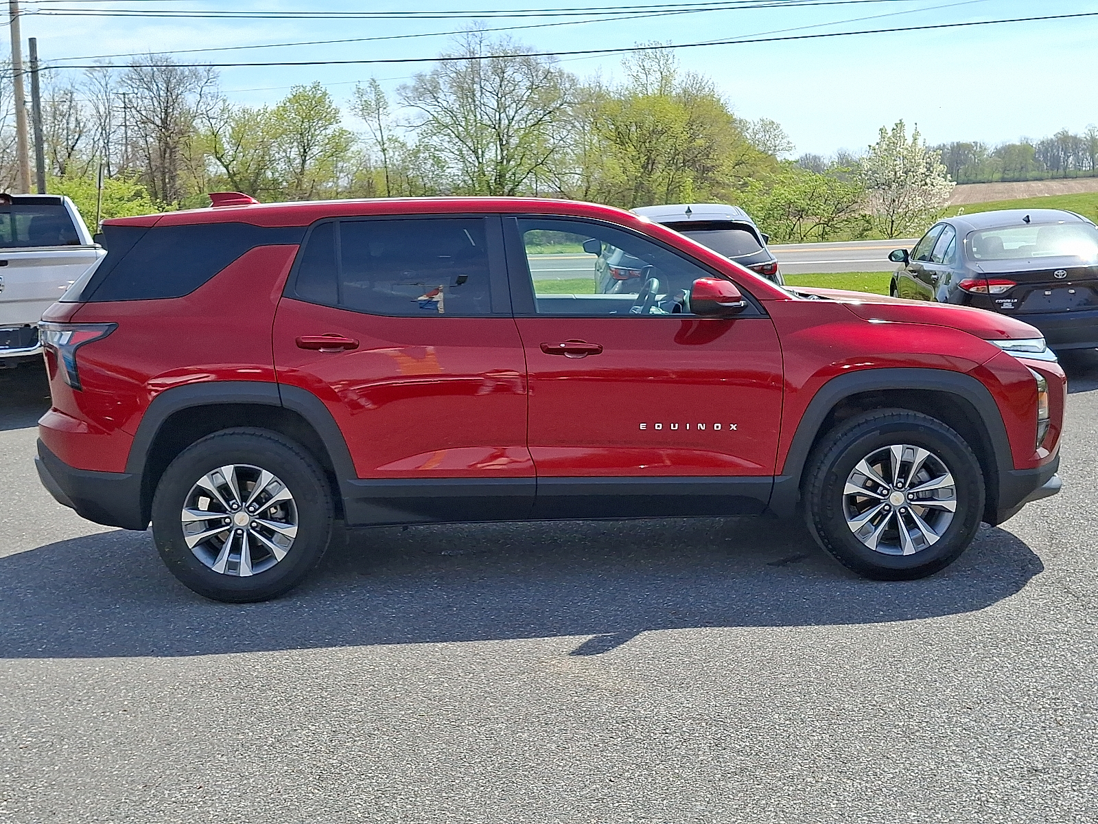 2025 Chevrolet Equinox AWD LT - Radiant Red Tintcoat - GNT exterior view 10