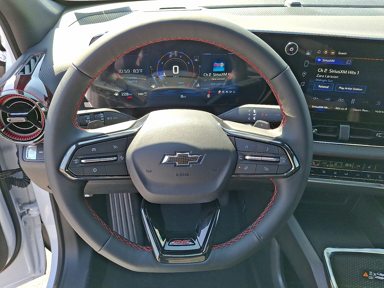 2026 Chevrolet Equinox AWD RS - Polar White Tricoat - G4J exterior view 13