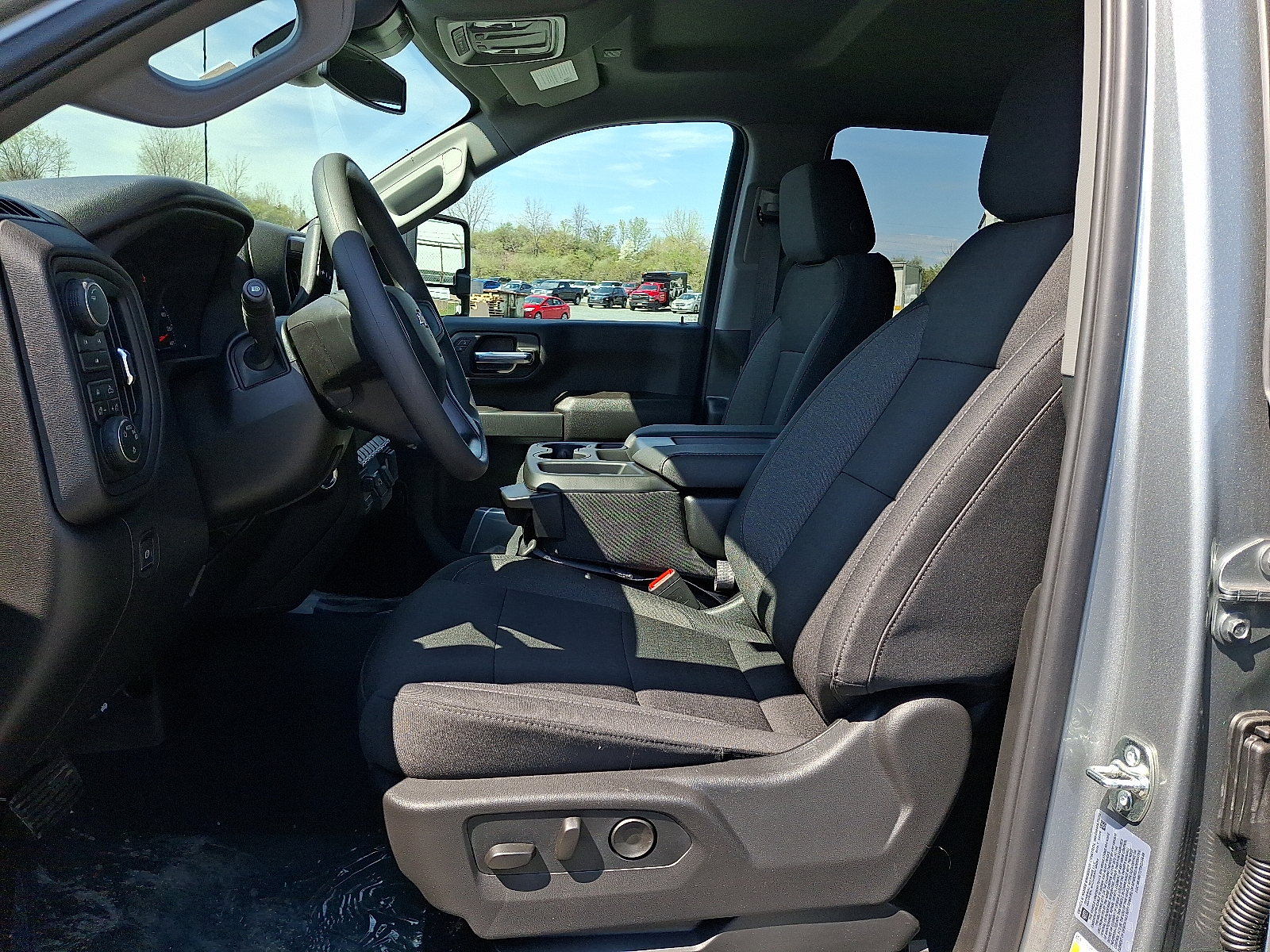 2026 Chevrolet Silverado 2500HD Crew Cab, Standard Bed, WT, 4WD - Sterling Gray Metallic - GXD exterior view 10