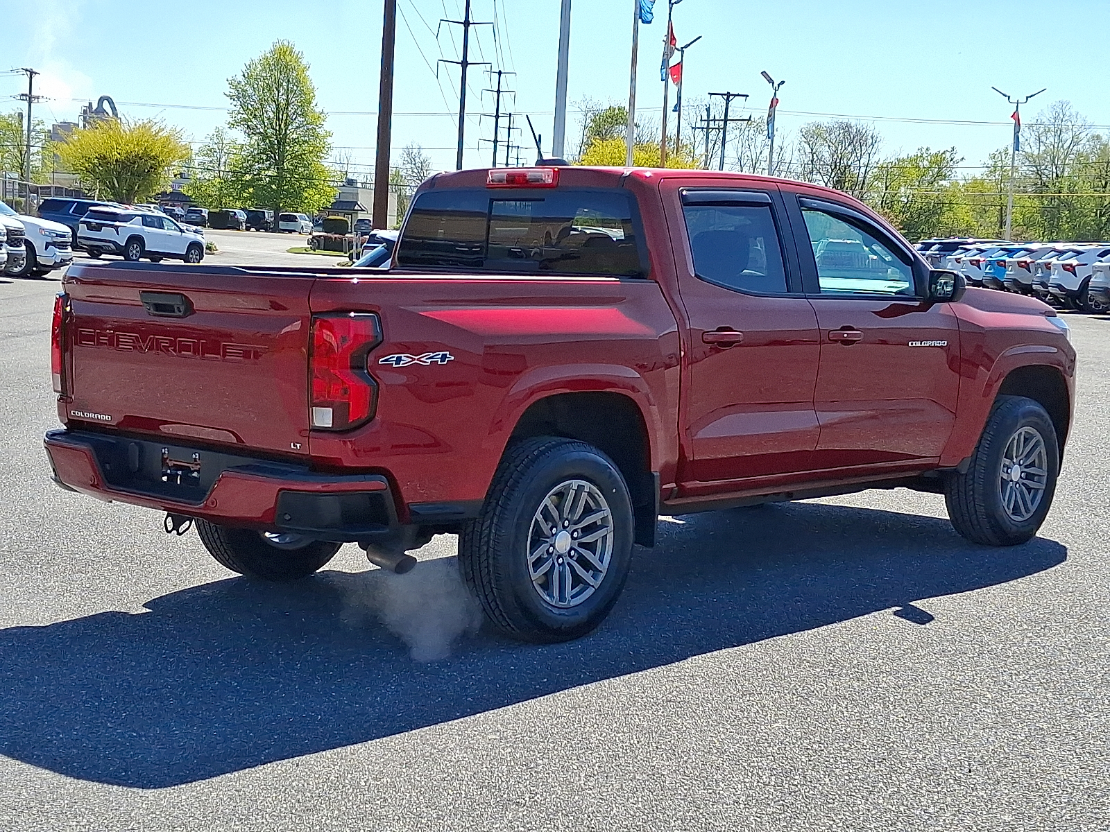 2024 Chevrolet Colorado 4WD LT - Radiant Red Tintcoat - GNT exterior view 6