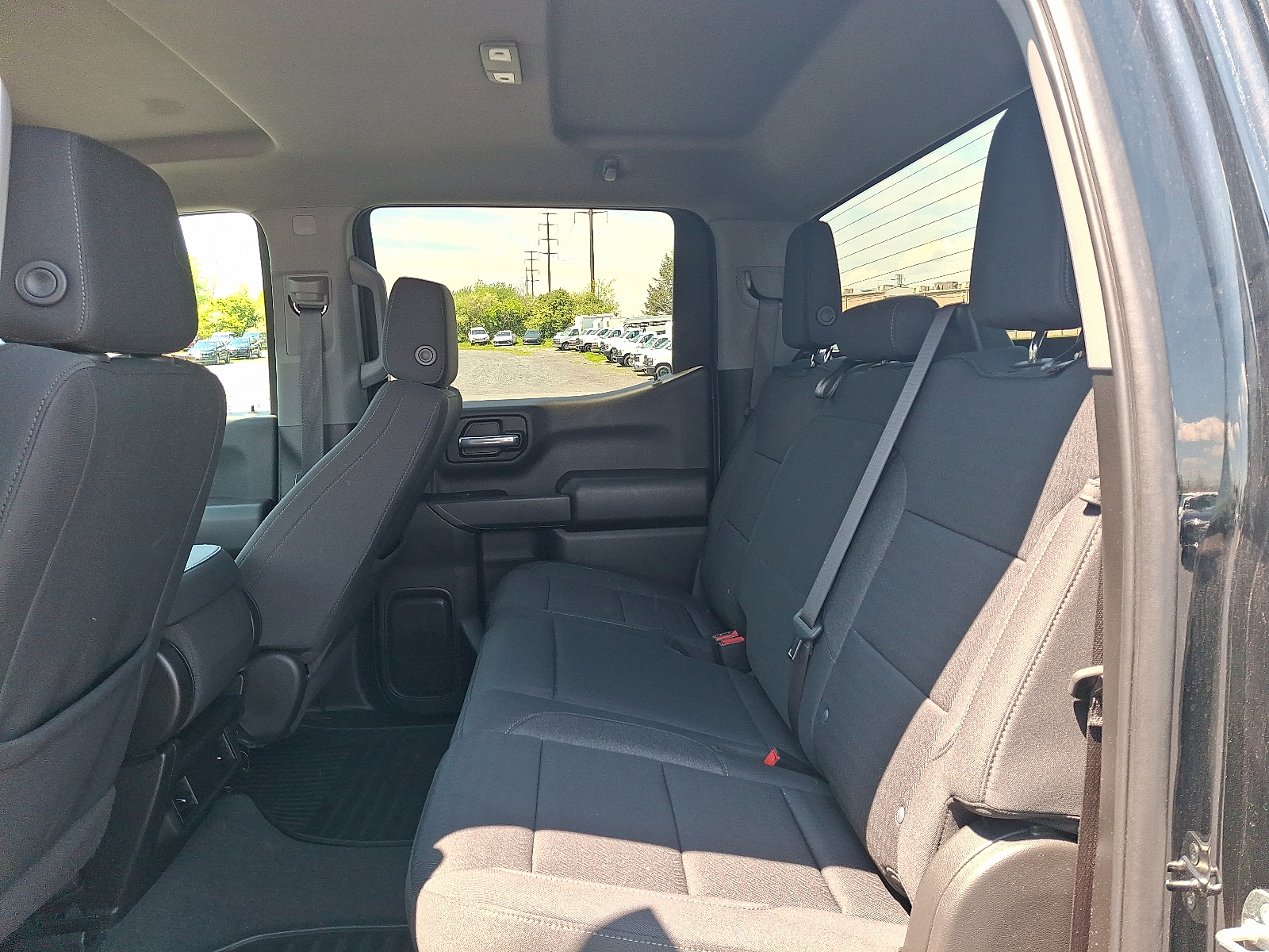 2023 Chevrolet Silverado 1500 4WD Crew Cab Short Bed Custom Trail Boss - Black - GBA exterior view 10
