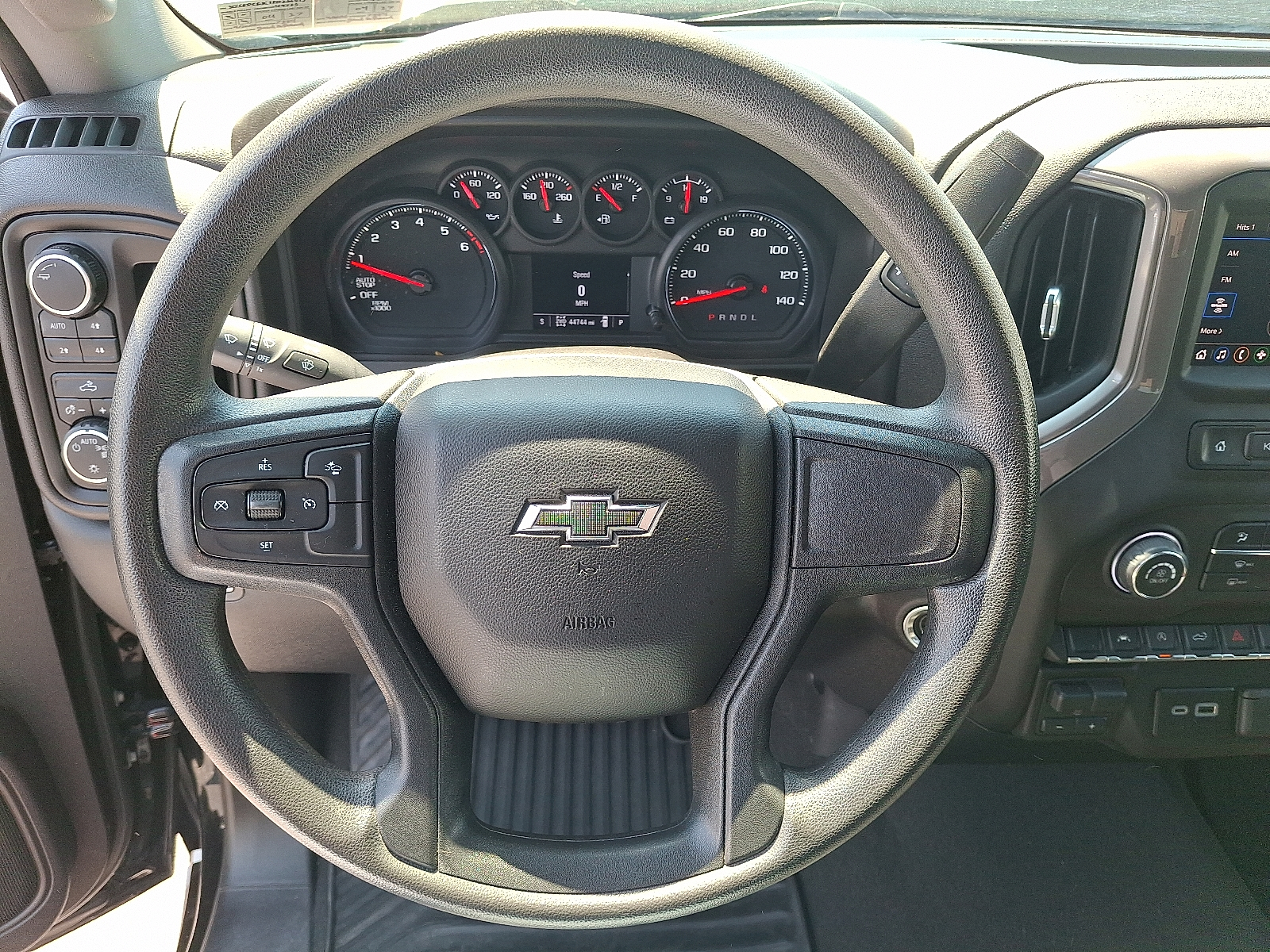 2023 Chevrolet Silverado 1500 4WD Crew Cab Short Bed Custom Trail Boss - Black - GBA exterior view 14