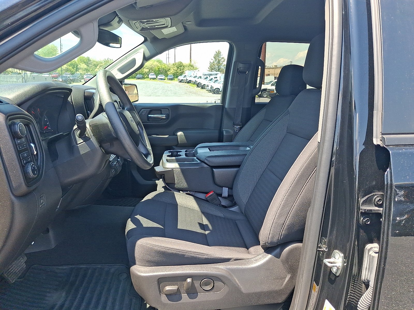 2023 Chevrolet Silverado 1500 4WD Crew Cab Short Bed Custom Trail Boss - Black - GBA exterior view 13