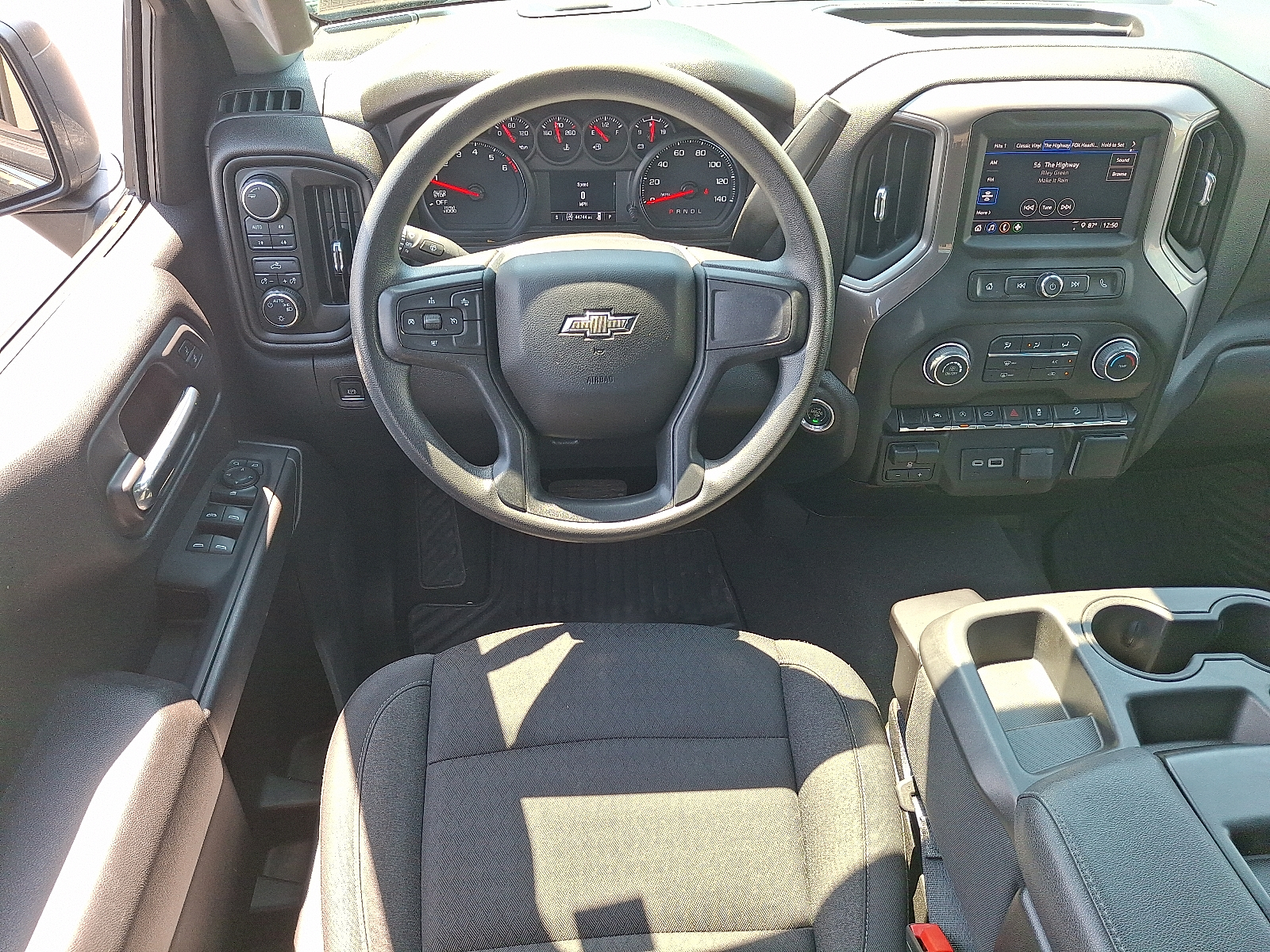 2023 Chevrolet Silverado 1500 4WD Crew Cab Short Bed Custom Trail Boss - Black - GBA exterior view 11