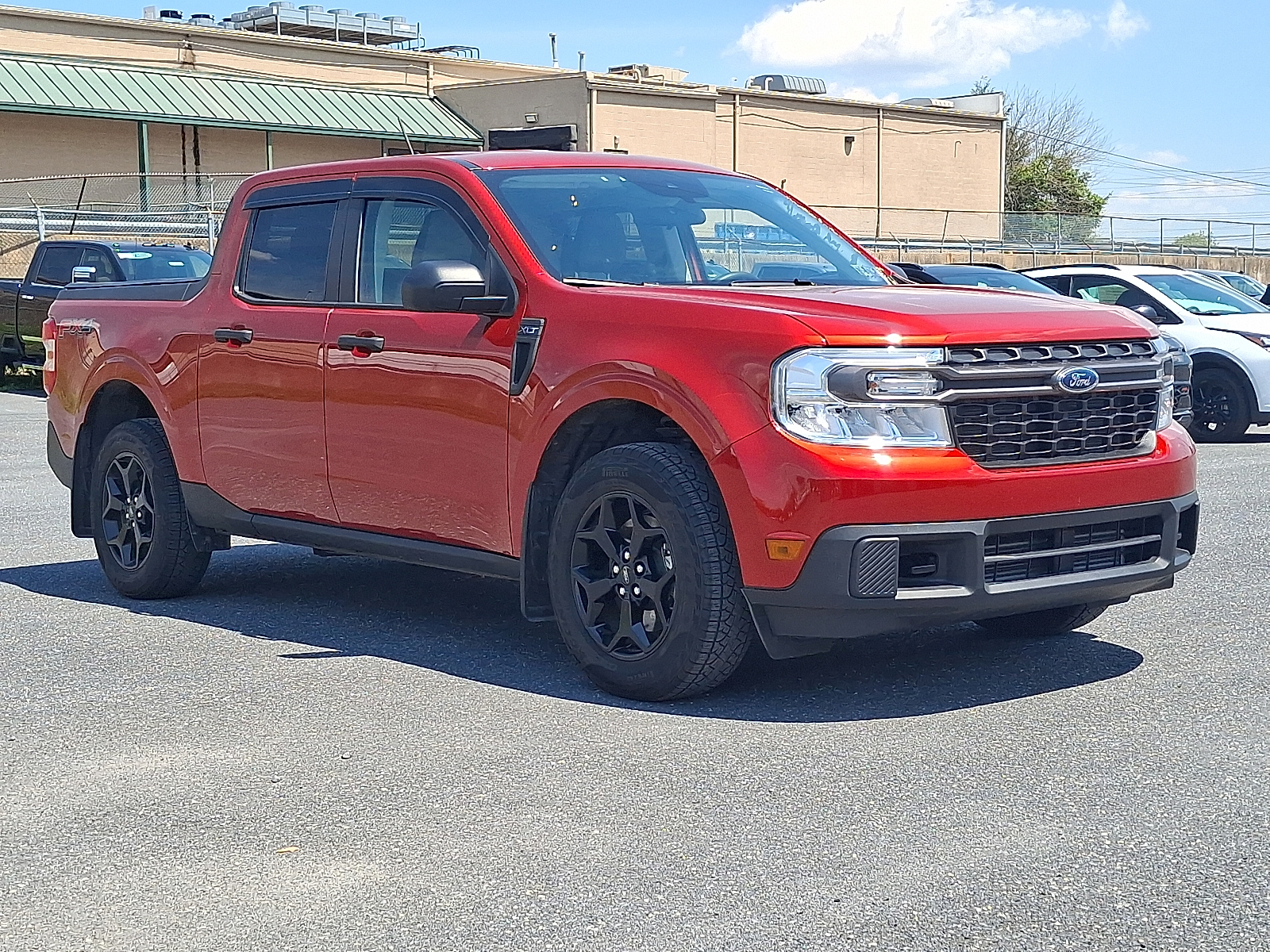 2024 Ford Maverick XLT - Hot Pepper Red Metallic Tinted Clearcoat - EA exterior view 3
