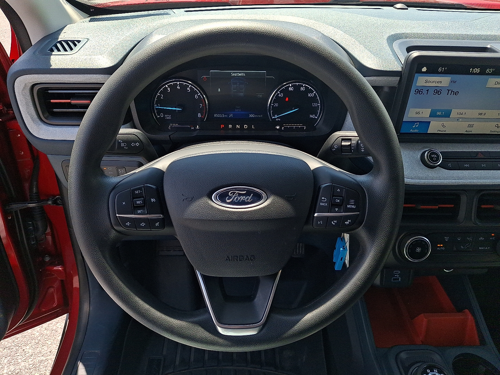 2024 Ford Maverick XLT - Hot Pepper Red Metallic Tinted Clearcoat - EA exterior view 14