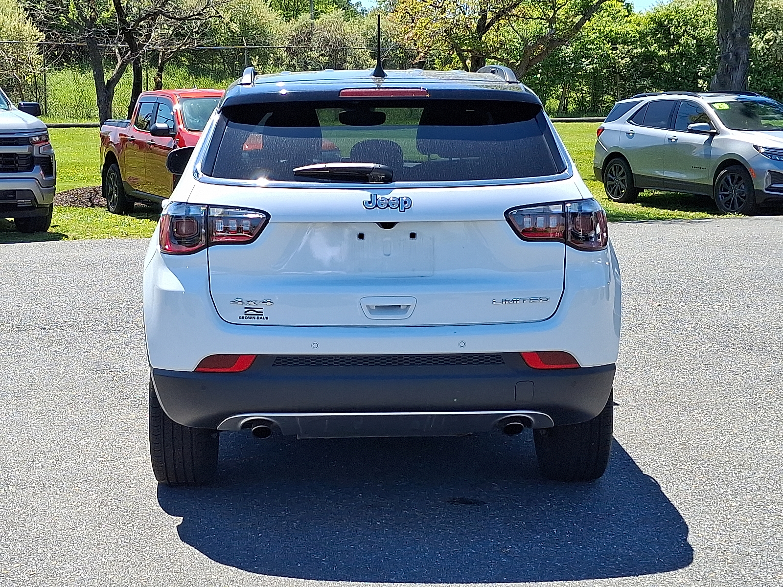 2023 Jeep Compass Limited 4x4 - Bright White Clearcoat - PW7 exterior view 5