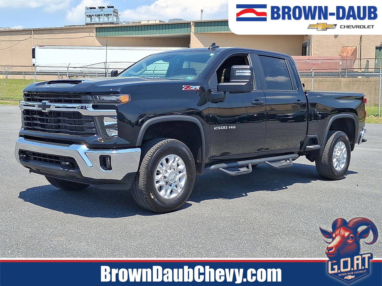 2024 Chevrolet Silverado 2500HD 4WD Crew Cab Standard Bed LT - Black - GBA exterior view 1