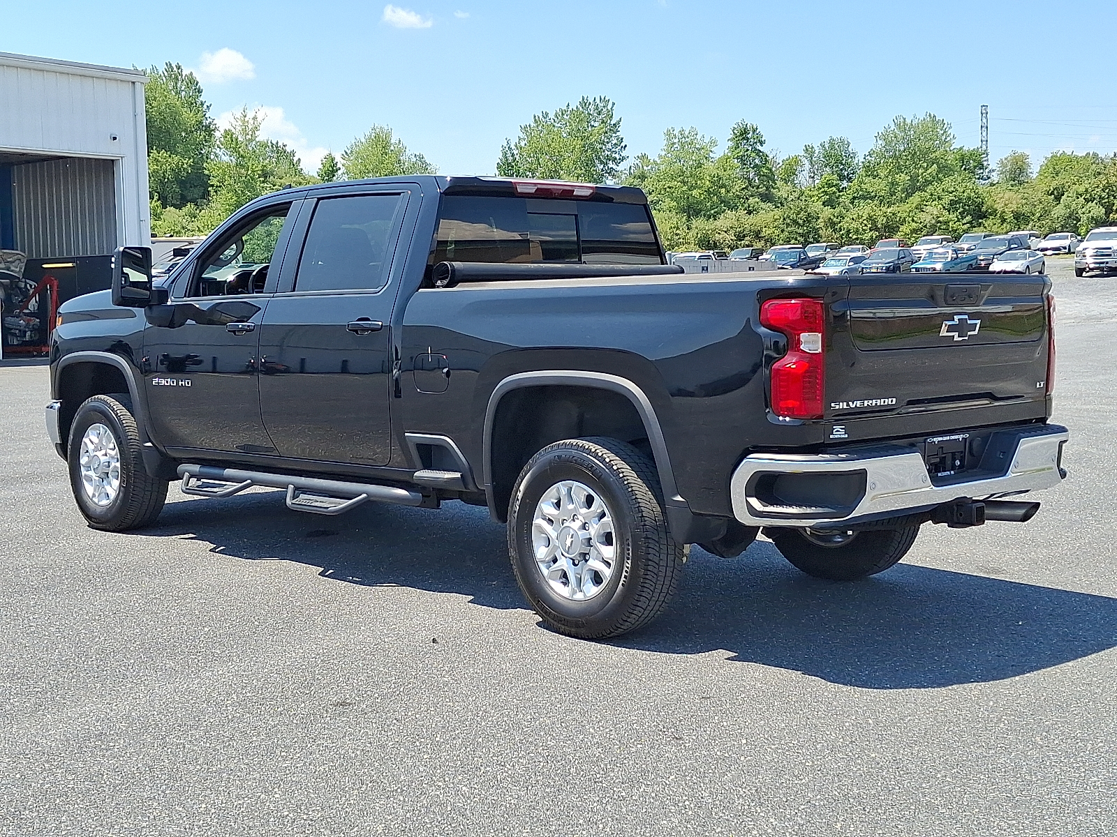 2024 Chevrolet Silverado 2500HD 4WD Crew Cab Standard Bed LT - Black - GBA exterior view 7
