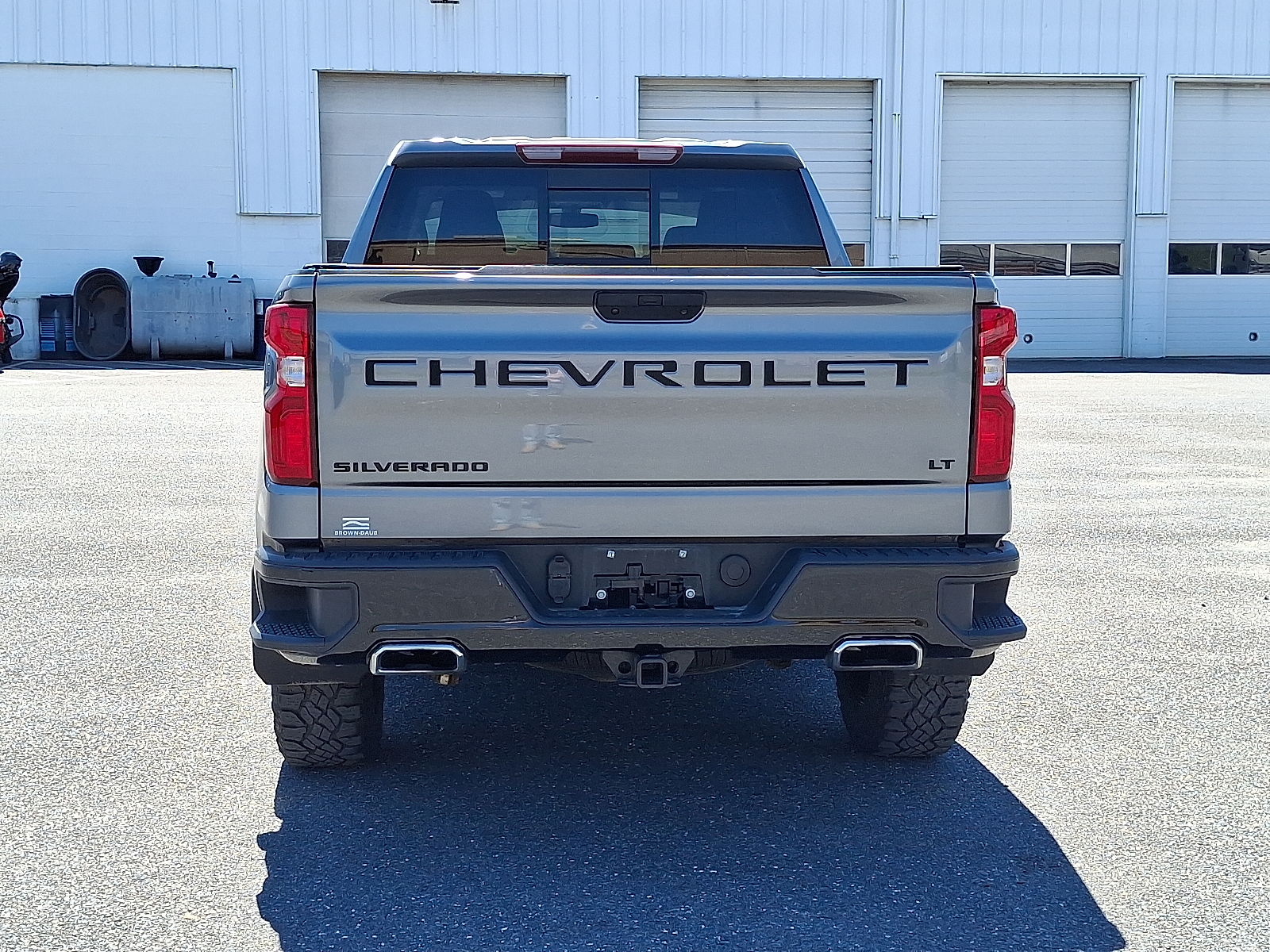 2021 Chevrolet Silverado 1500 4WD Crew Cab Short Bed LT Trail Boss - Satin Steel Metallic - G9K exterior view 8