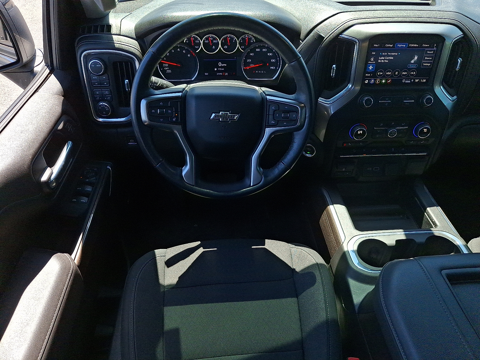 2021 Chevrolet Silverado 1500 4WD Crew Cab Short Bed LT Trail Boss - Satin Steel Metallic - G9K exterior view 14