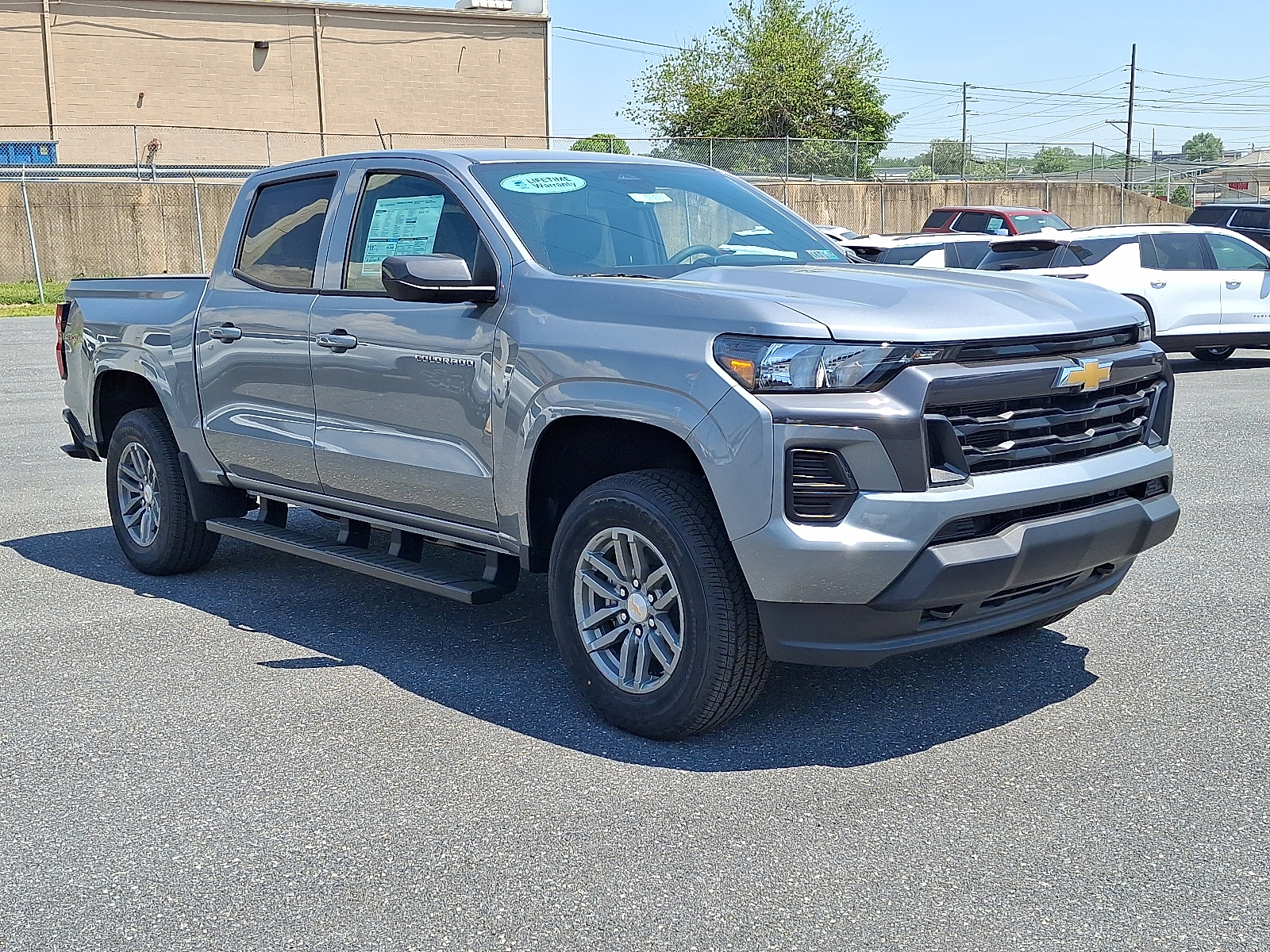 2026 Chevrolet Colorado LT, 4WD - Sterling Gray Metallic - GXD exterior view 4