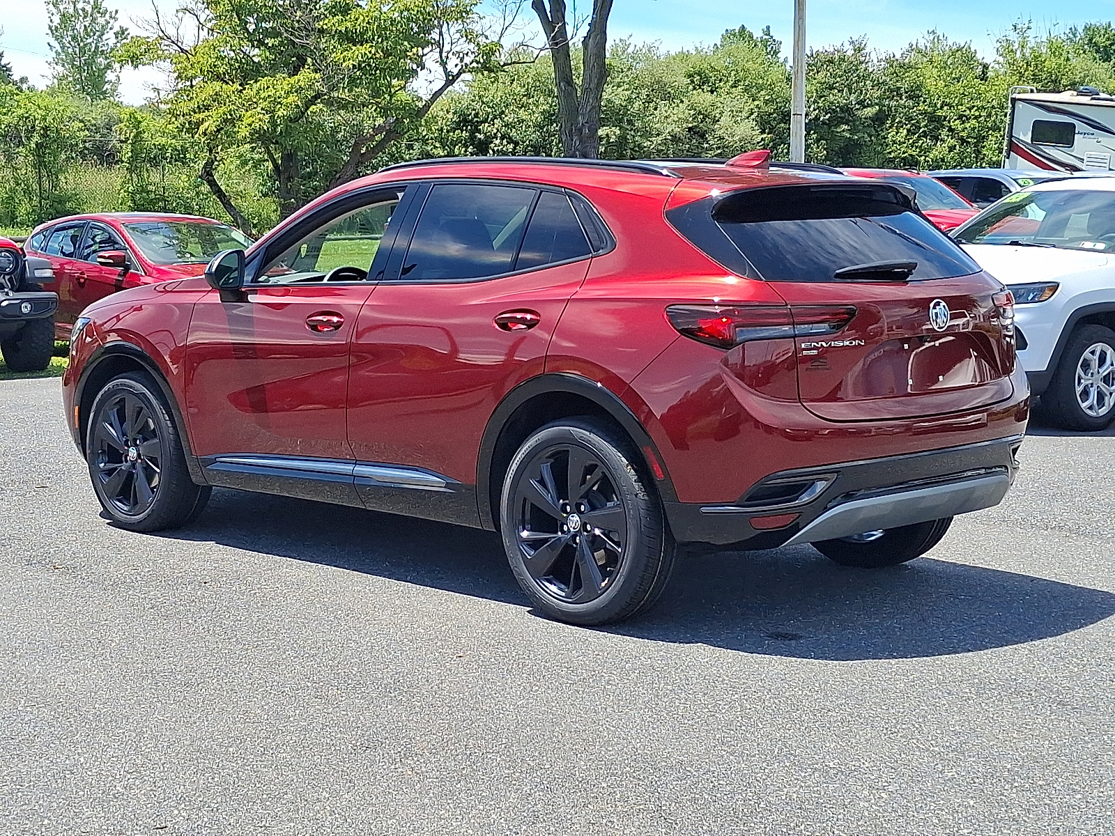 2023 Buick Envision Essence AWD - Cinnabar Metallic - GEJ exterior view 7
