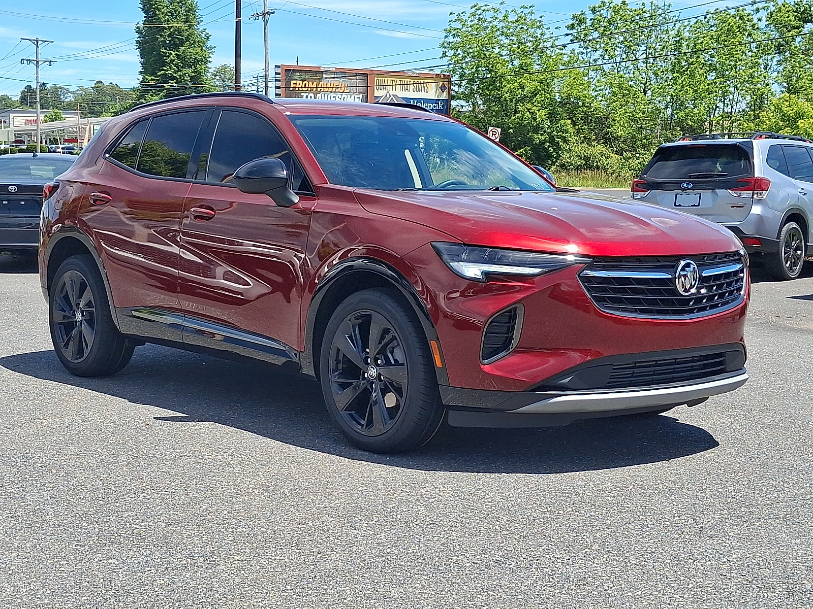 2023 Buick Envision Essence AWD - Cinnabar Metallic - GEJ exterior view 6