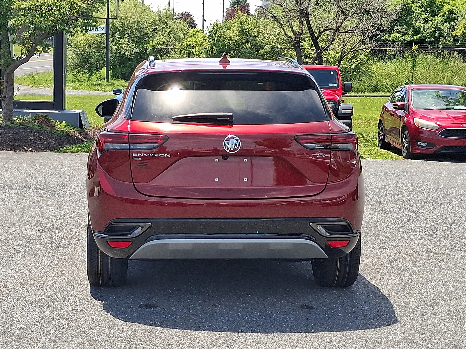 2023 Buick Envision Essence AWD - Cinnabar Metallic - GEJ exterior view 8