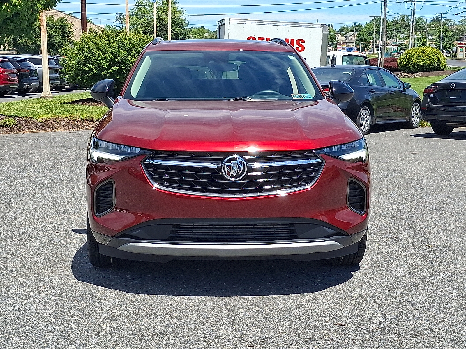 2023 Buick Envision Essence AWD - Cinnabar Metallic - GEJ exterior view 5