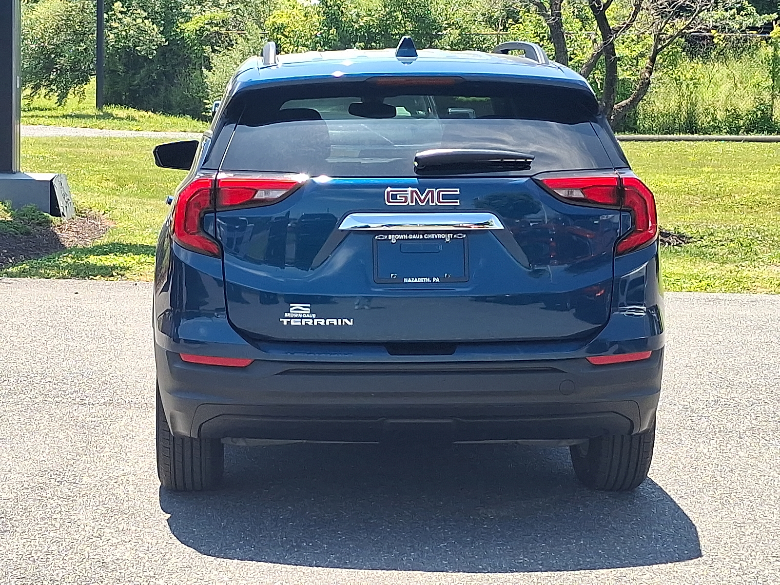 2020 GMC Terrain FWD SLE - Blue Emerald Metallic - G6O exterior view 5