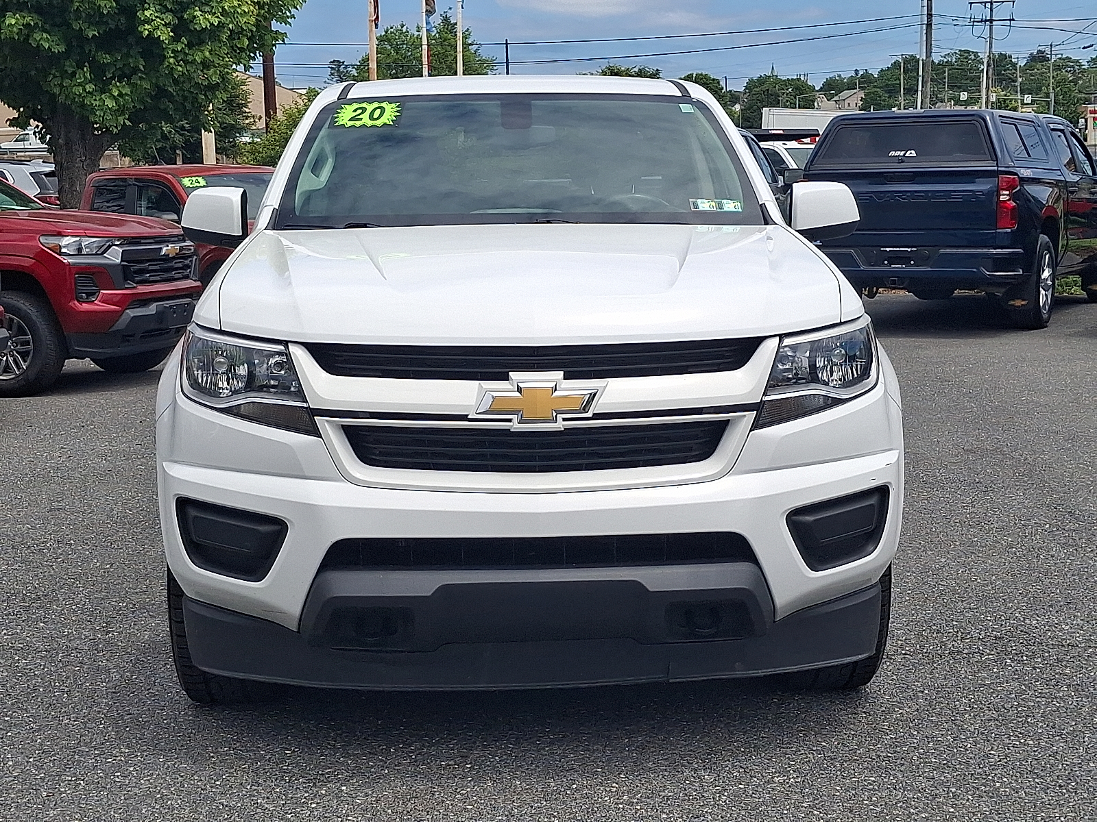 2020 Chevrolet Colorado 4WD Crew Cab Long Box WT - Summit White - GAZ exterior view 4