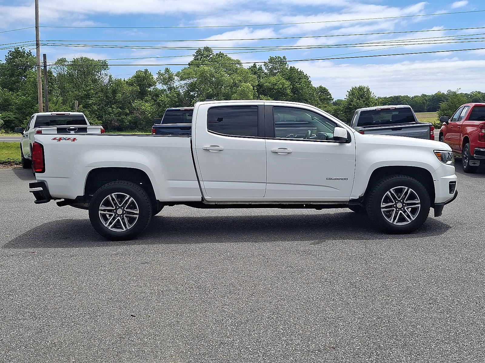 2020 Chevrolet Colorado 4WD Crew Cab Long Box WT - Summit White - GAZ exterior view 8