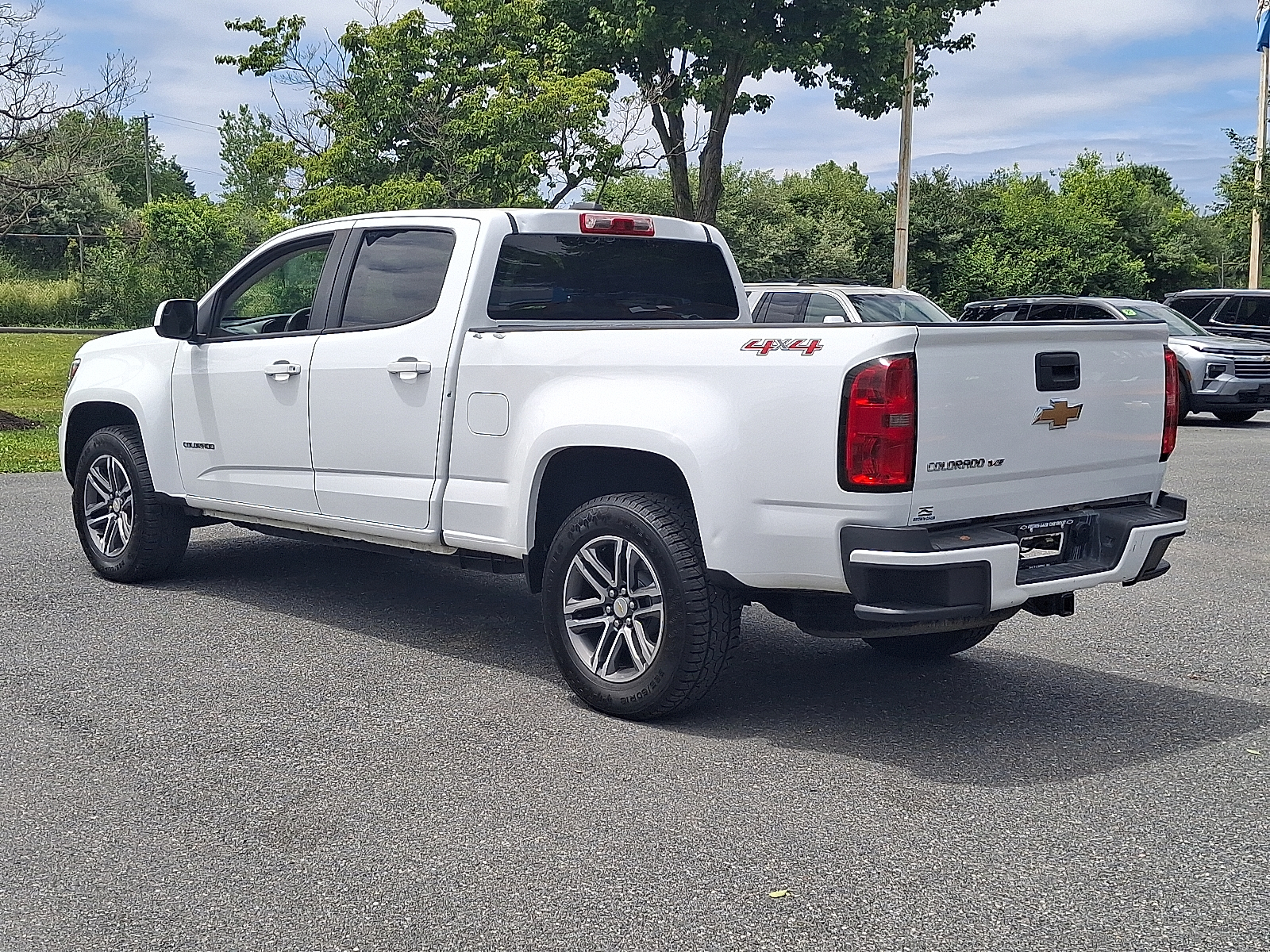 2020 Chevrolet Colorado 4WD Crew Cab Long Box WT - Summit White - GAZ exterior view 6