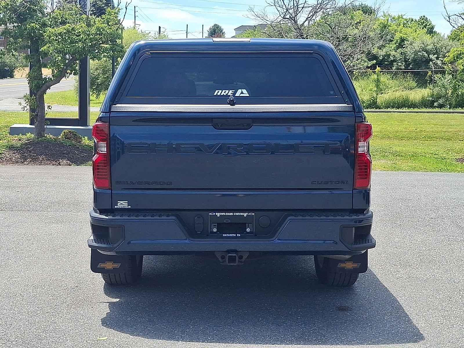 2022 Chevrolet Silverado 1500 4WD Crew Cab Short Bed Custom - Northsky Blue Metallic - GA0 exterior view 5