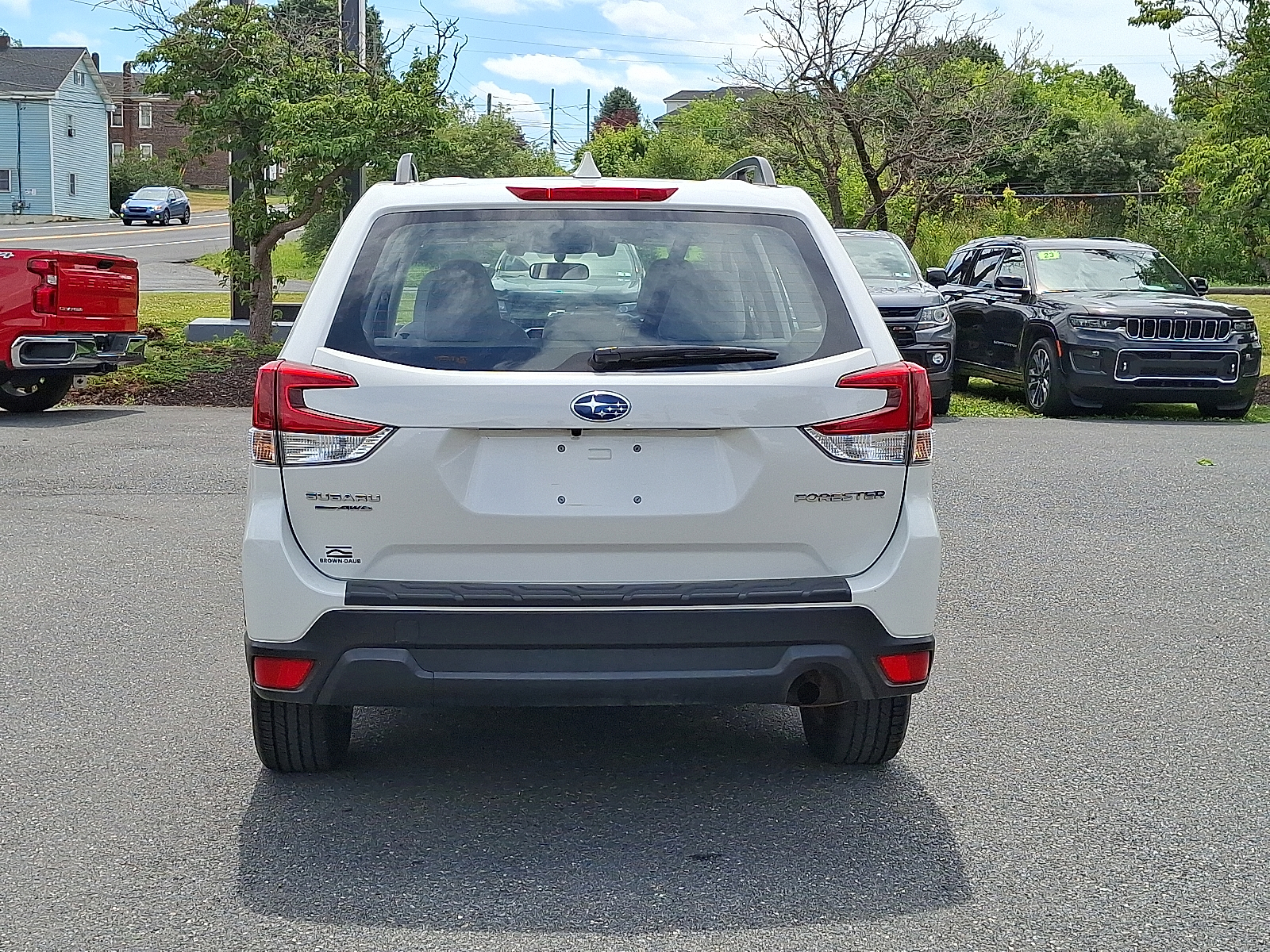 2019 Subaru Forester - Crystal White Pearl - WH6 exterior view 5