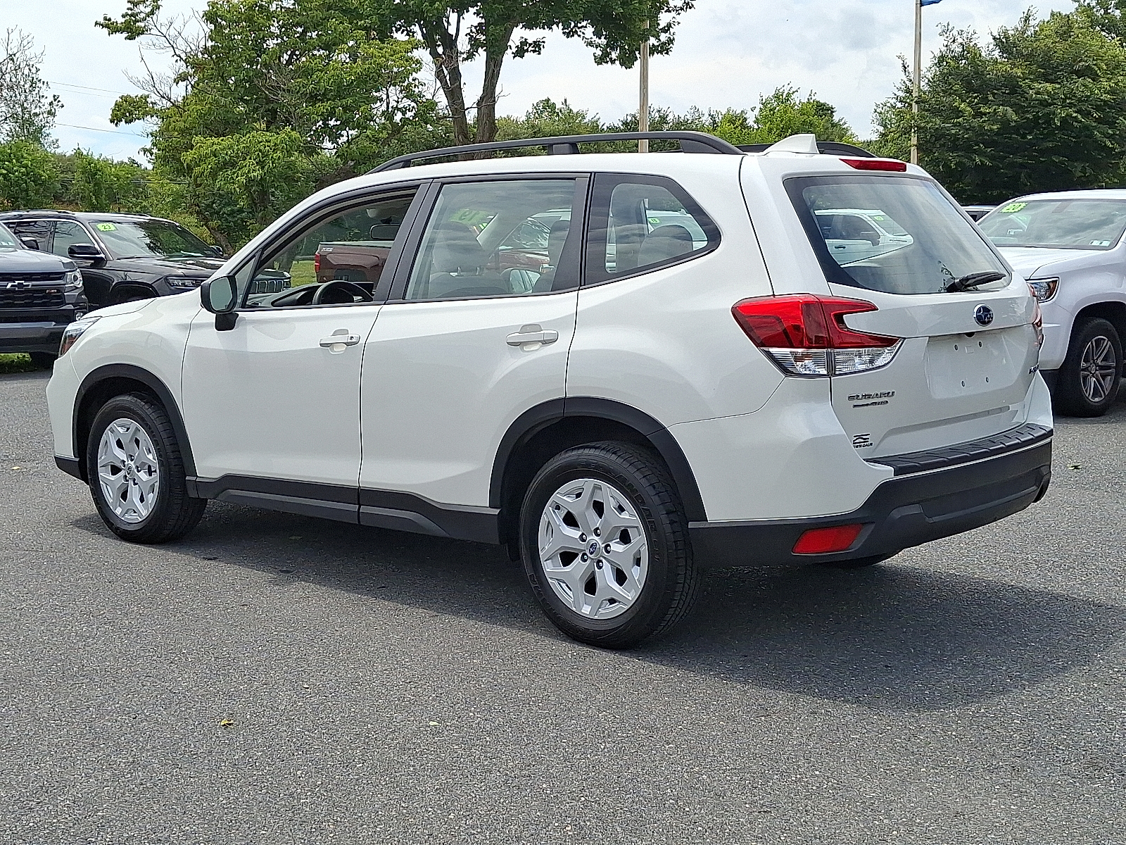 2019 Subaru Forester - Crystal White Pearl - WH6 exterior view 4