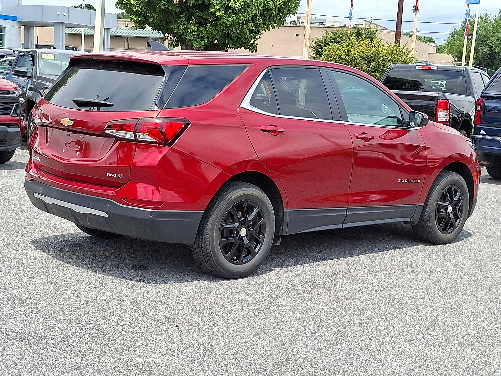 2023 Chevrolet Equinox AWD LT - Radiant Red Tintcoat - GNT exterior view 8