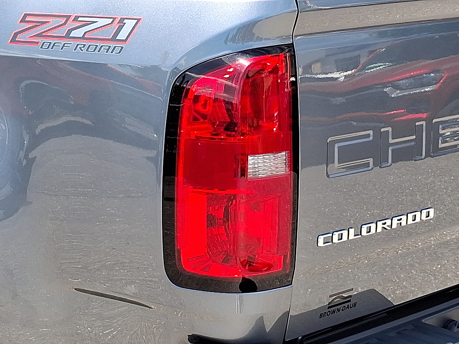 2022 Chevrolet Colorado 4WD Crew Cab Long Box Z71 - Satin Steel Metallic - G9K exterior view 13