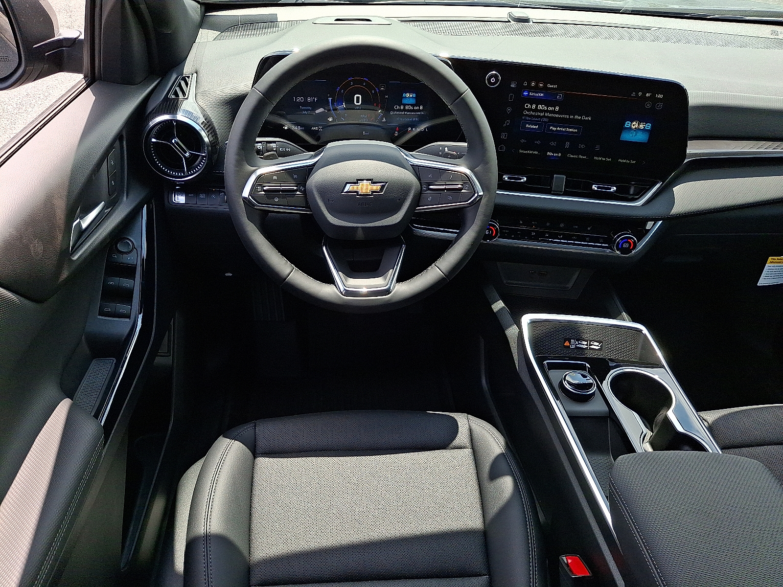 2026 Chevrolet Equinox AWD LT - Mosaic Black Metallic - GB8 exterior view 9