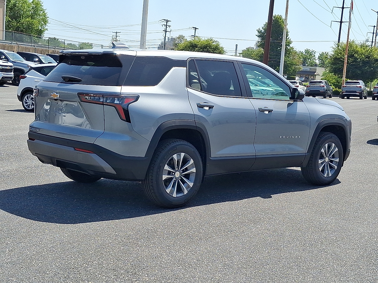 2026 Chevrolet Equinox AWD LT - Sterling Gray Metallic - GXD exterior view 6