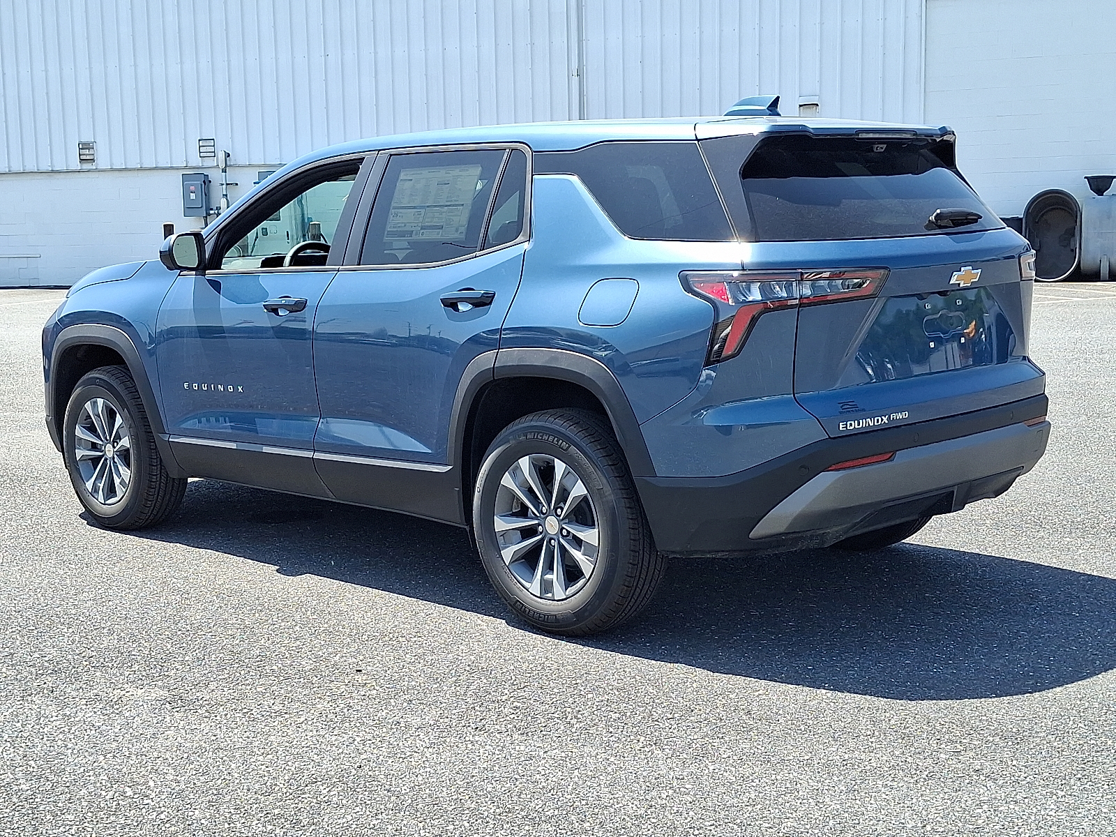 2026 Chevrolet Equinox AWD LT - Lakeshore Blue Metallic - GXP exterior view 7