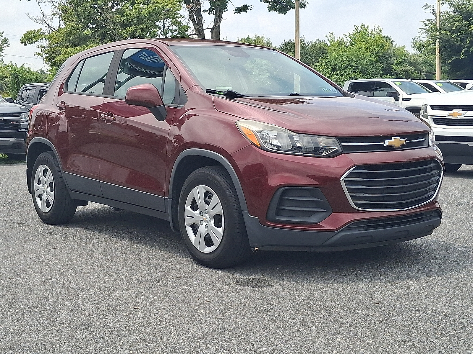 2017 Chevrolet Trax LS - Crimson Metallic - G7T exterior view 3