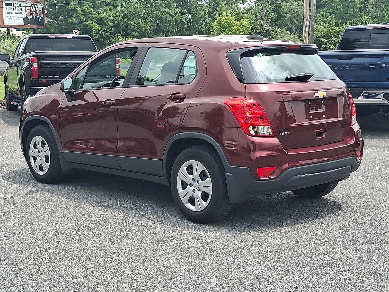 2017 Chevrolet Trax LS - Crimson Metallic - G7T exterior view 4
