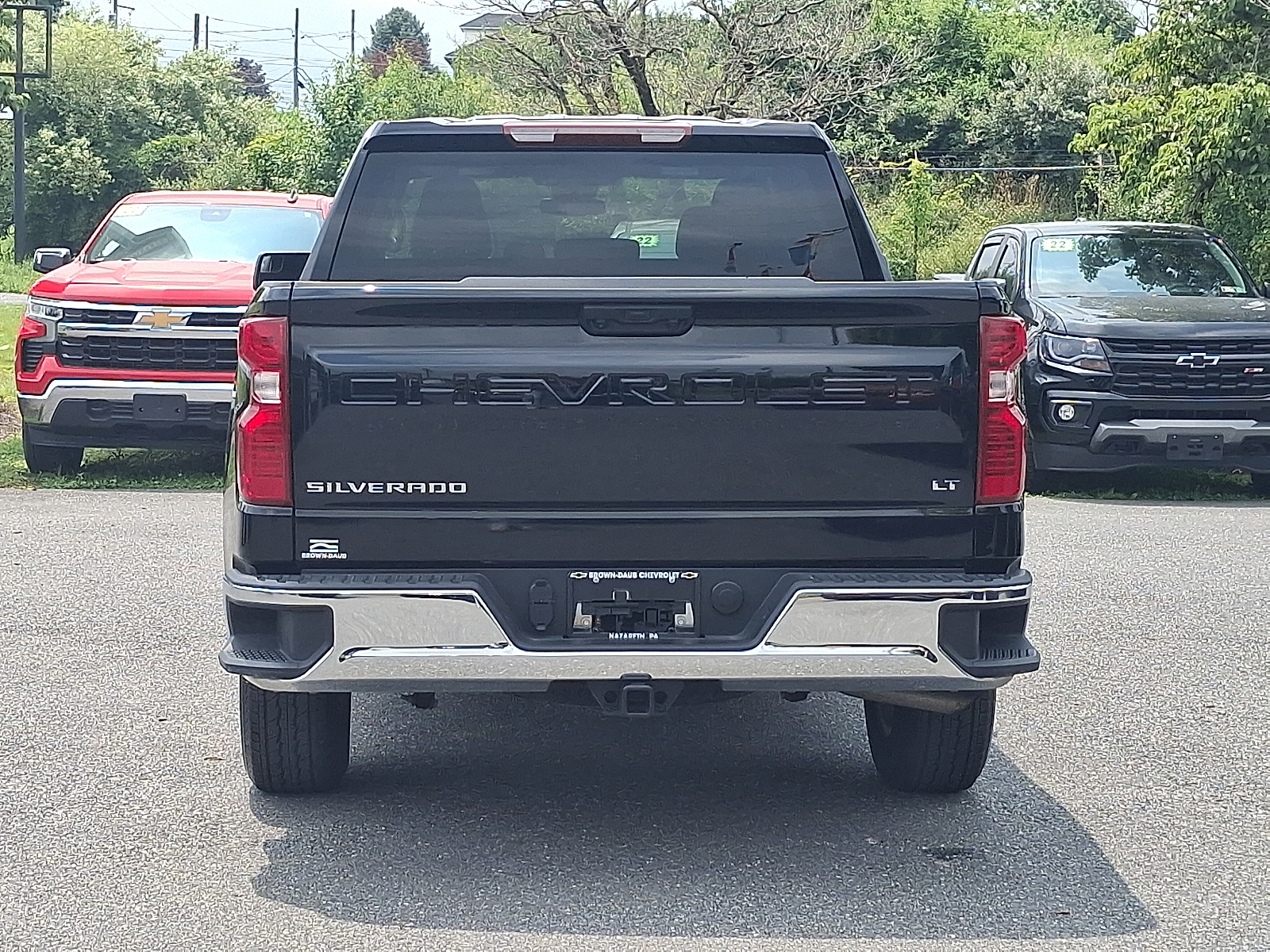 2026 Chevrolet Silverado 1500 4WD Crew Cab Standard Bed LT - Black - GBA exterior view 8