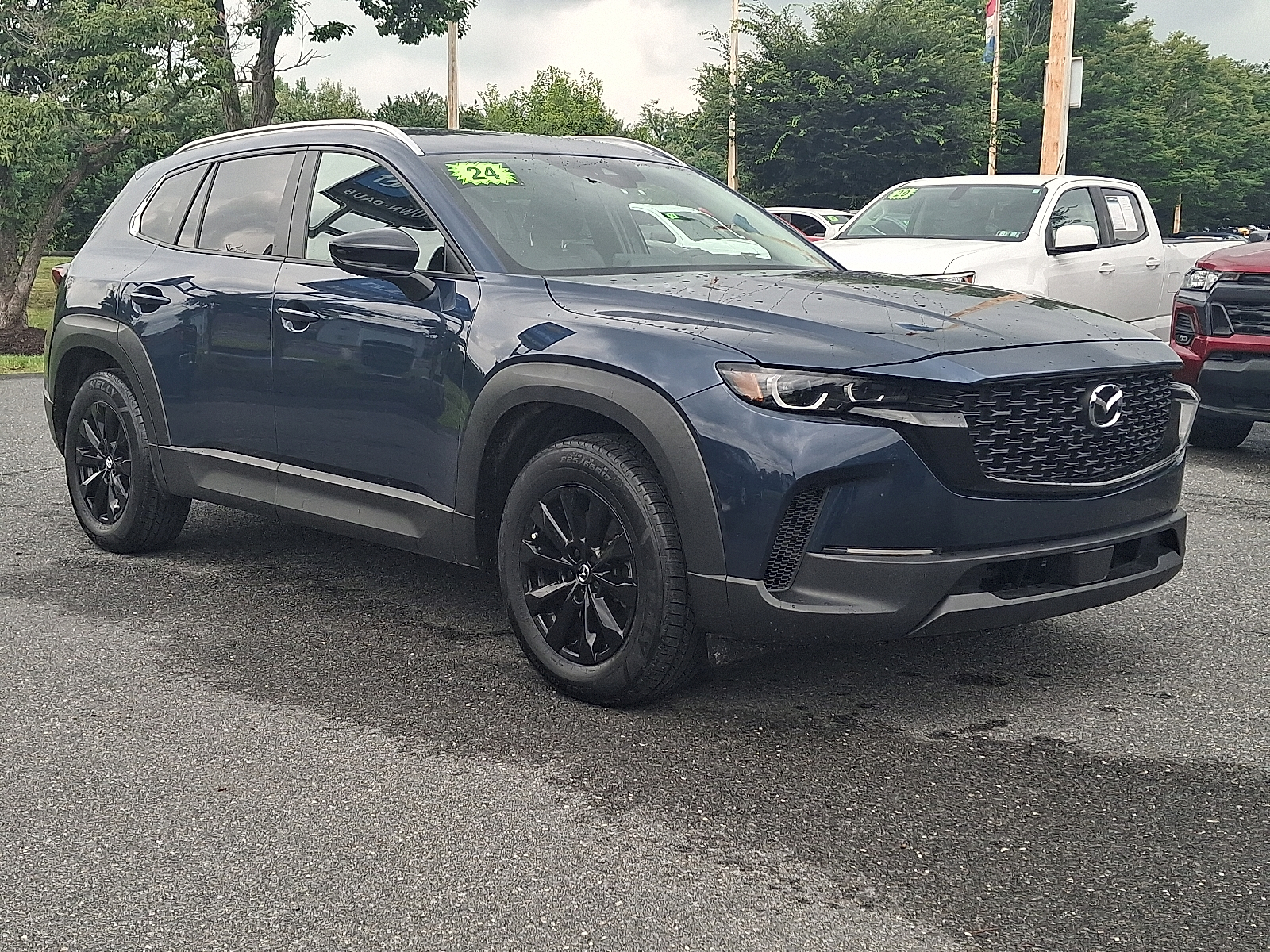 2024 Mazda CX-50 2.5 S Premium - Ingot Blue Metallic - 48B exterior view 6