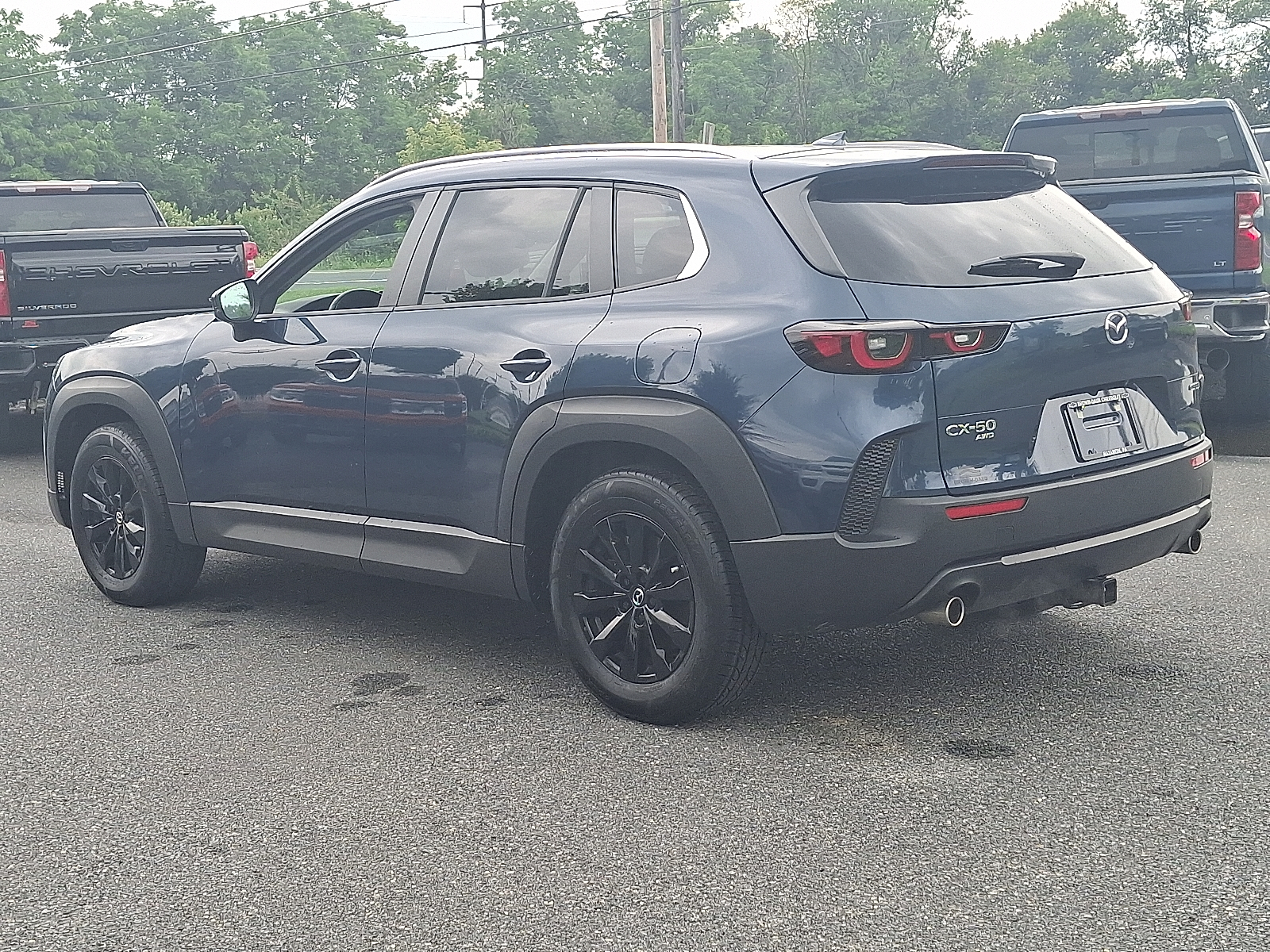 2024 Mazda CX-50 2.5 S Premium - Ingot Blue Metallic - 48B exterior view 7