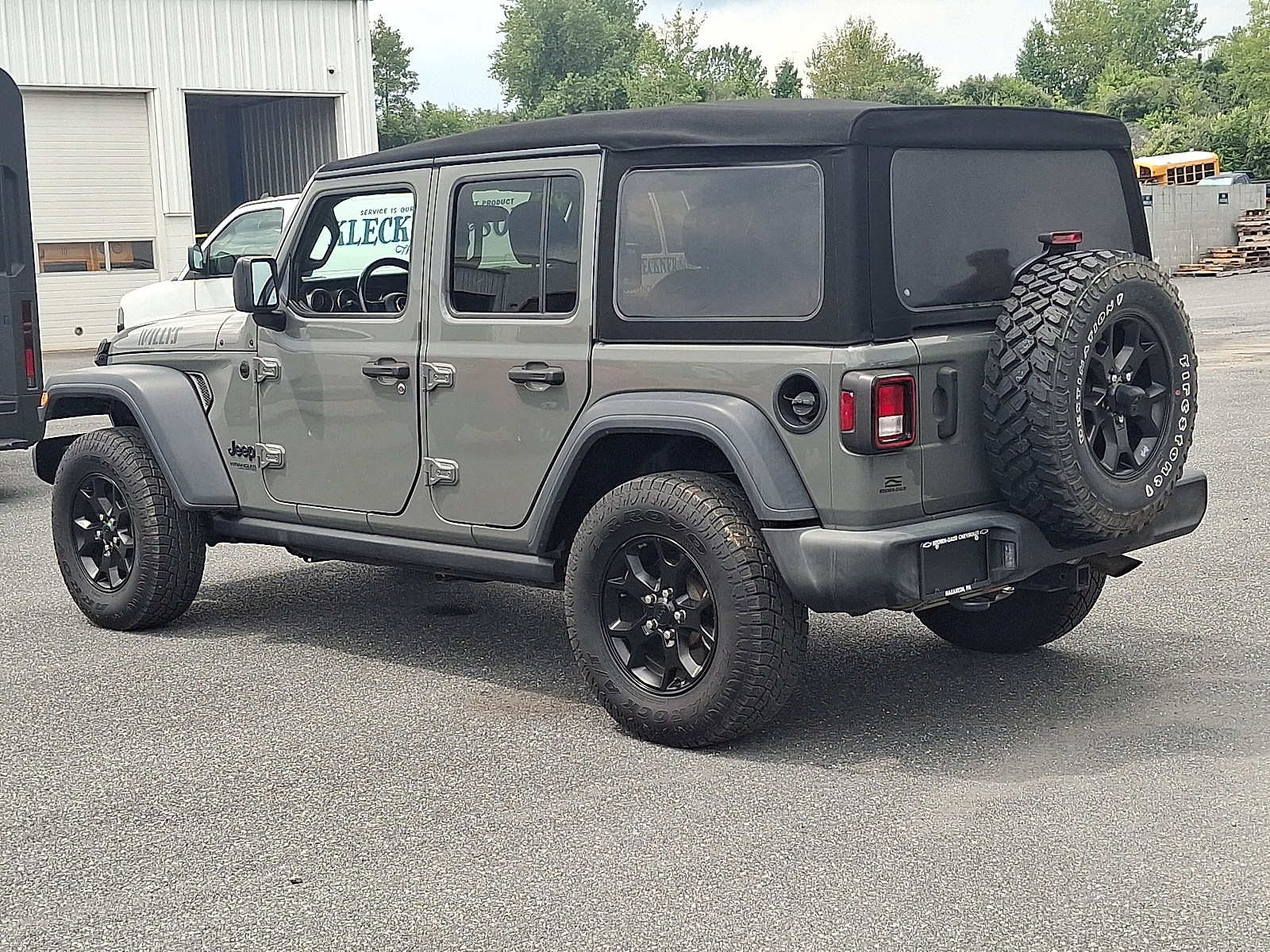 2020 Jeep Wrangler Unlimited Willys 4x4 - Sting-Gray Clearcoat - PDN exterior view 4