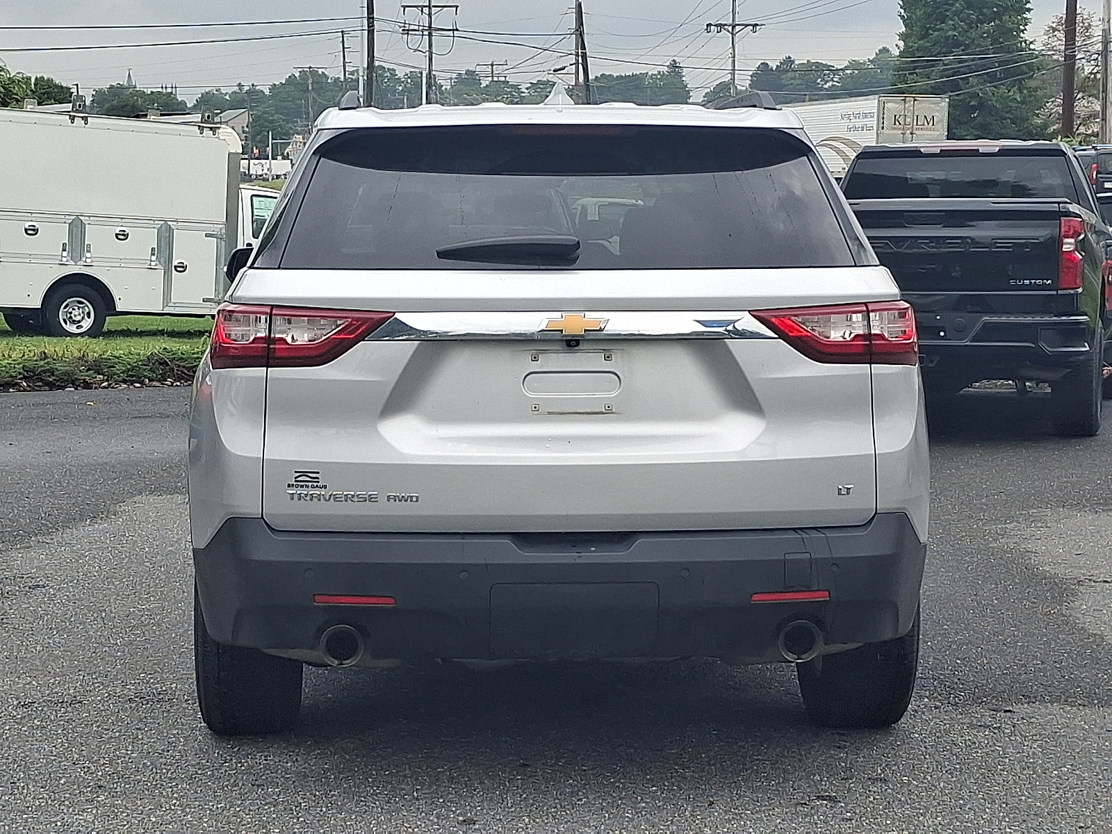 2021 Chevrolet Traverse AWD LT Leather - Silver Ice Metallic - GAN exterior view 5
