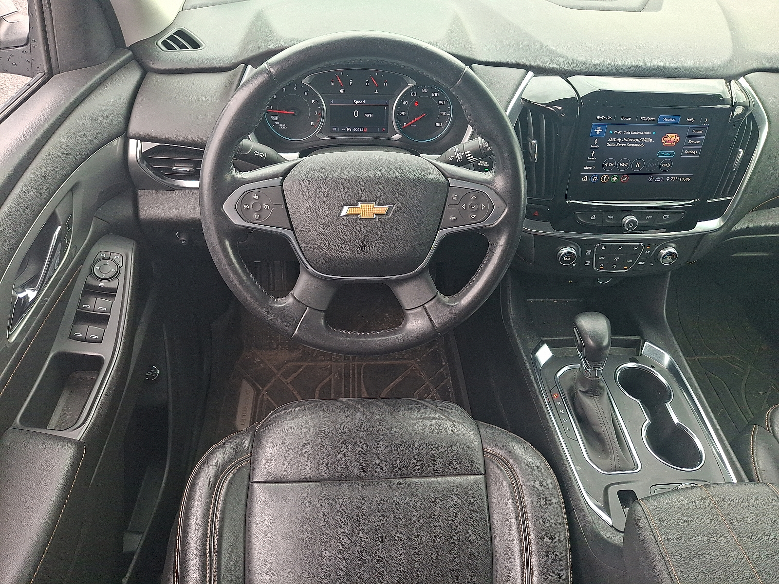 2021 Chevrolet Traverse AWD LT Leather - Silver Ice Metallic - GAN exterior view 12