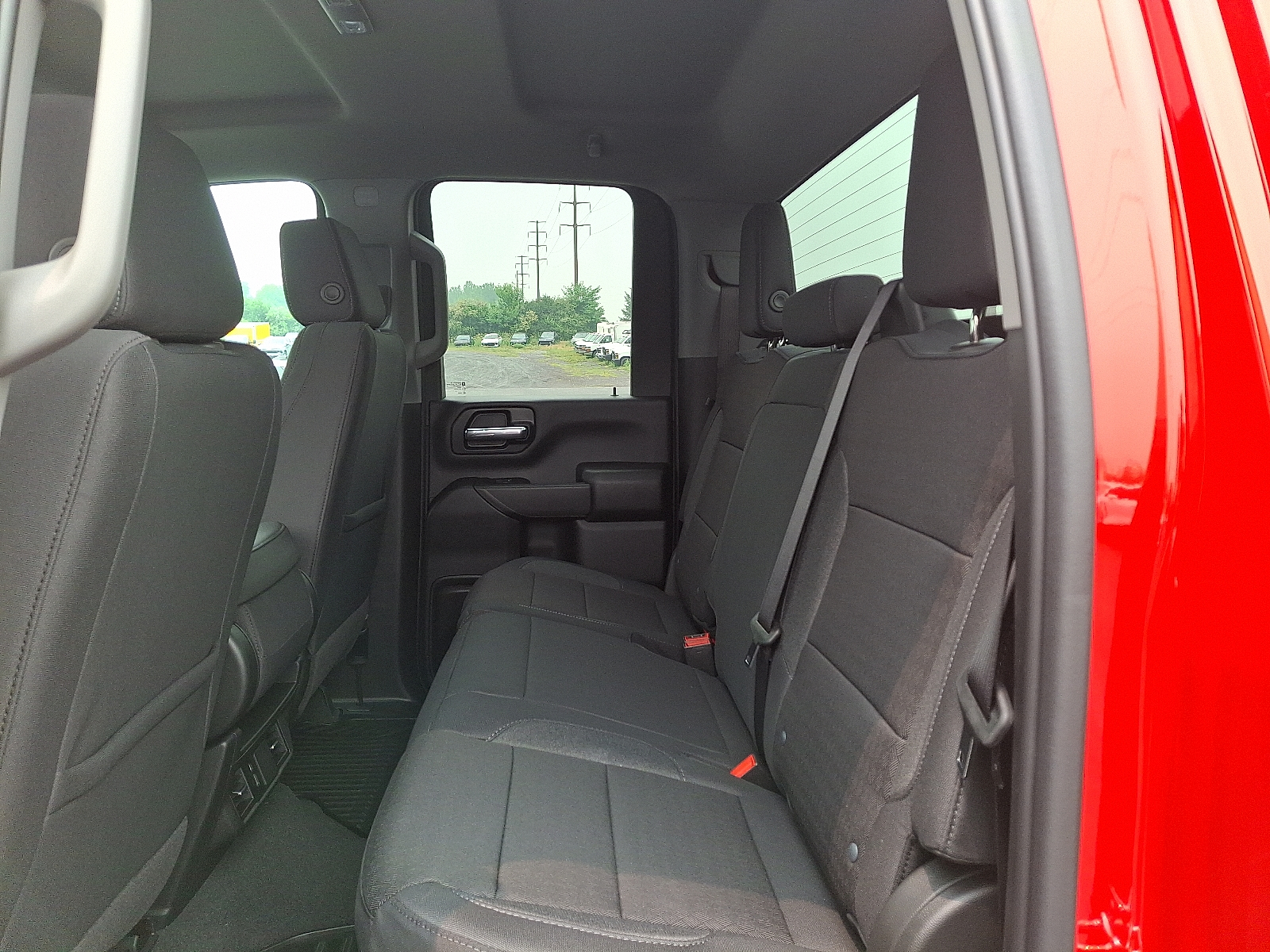 2026 Chevrolet Silverado 2500 HD Double Cab, Long Bed, Custom, 4WD - Red Hot - G7C exterior view 6