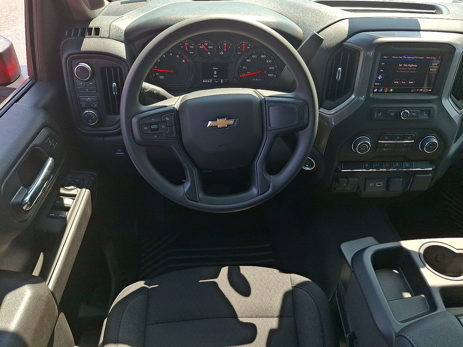 2026 Chevrolet Silverado 2500 HD Crew Cab, Standard Bed, WT, 4WD - Red Hot - G7C exterior view 7