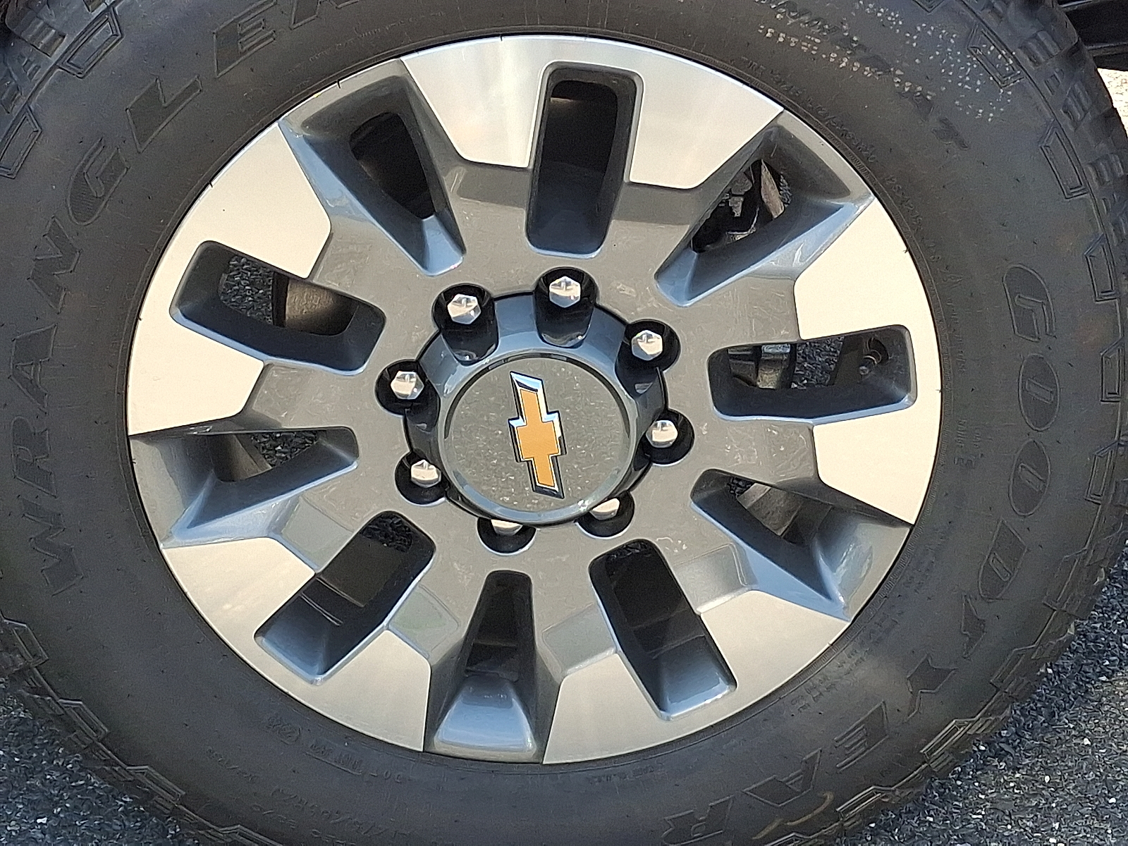 2026 Chevrolet Silverado 2500 HD Crew Cab, Standard Bed, WT, 4WD - Red Hot - G7C exterior view 5